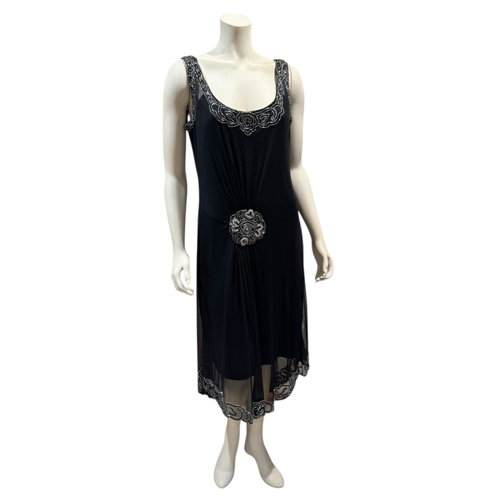 Spiegel Vintage Retro 1930s Beaded Dress